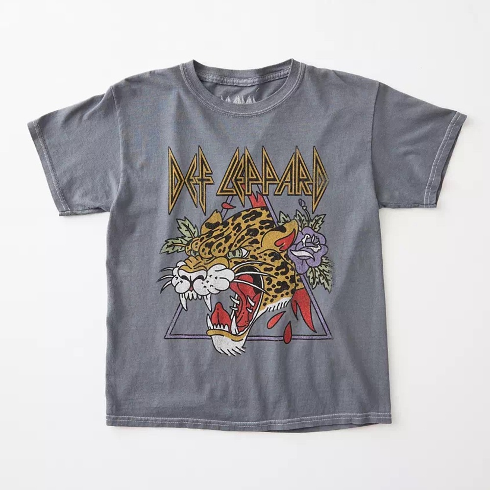 Goodie Two Sleeves Def Leppard Band Tee